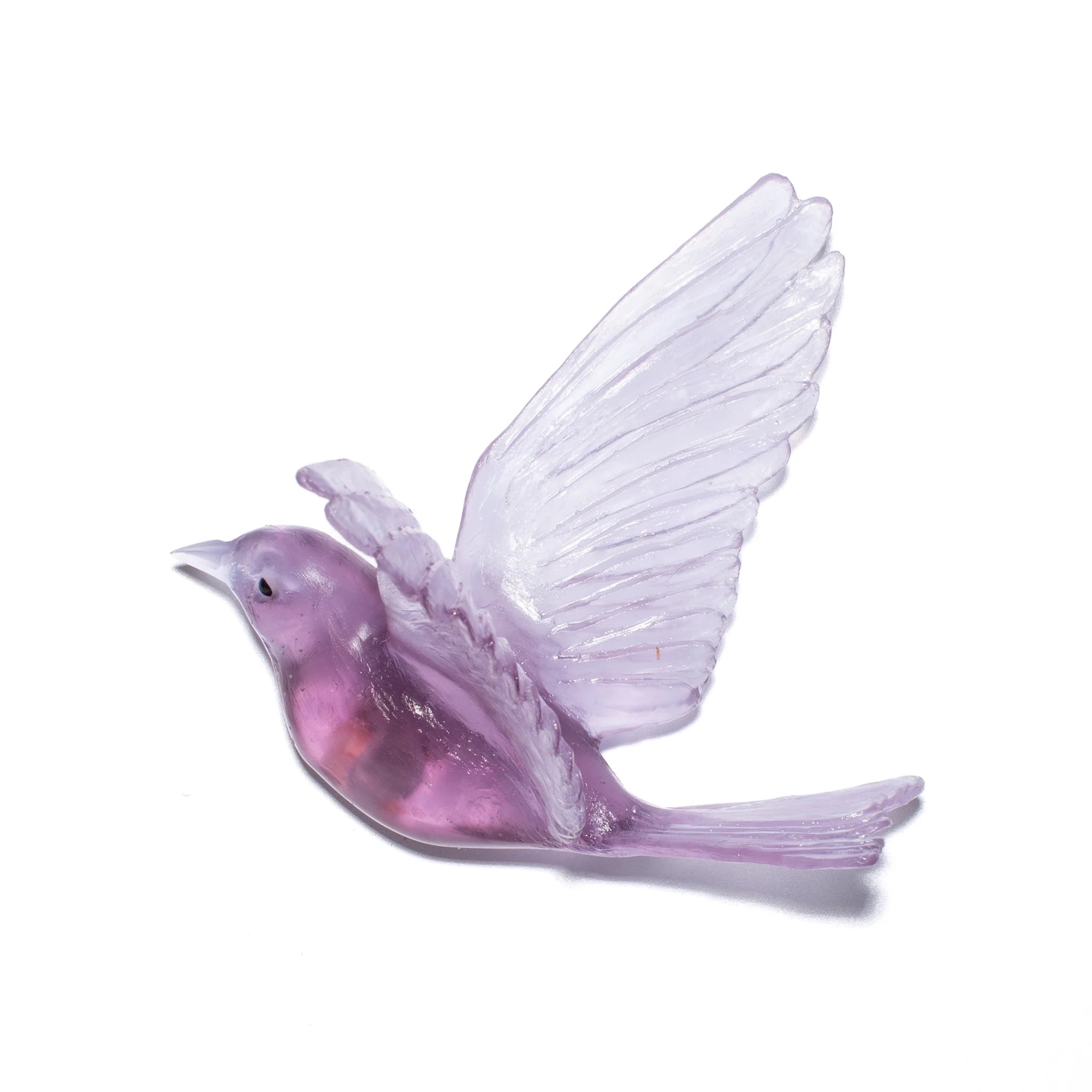 Pīwakawaka/ Fantail Wings Down | Glass Bird