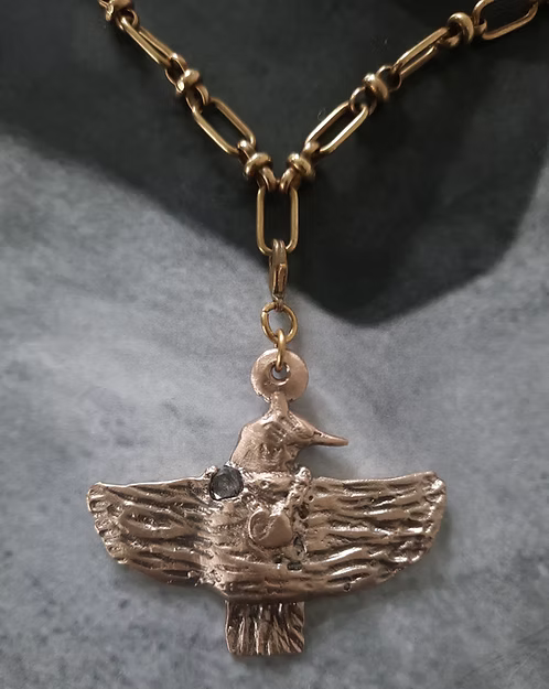 Sunbird Amulet Charm