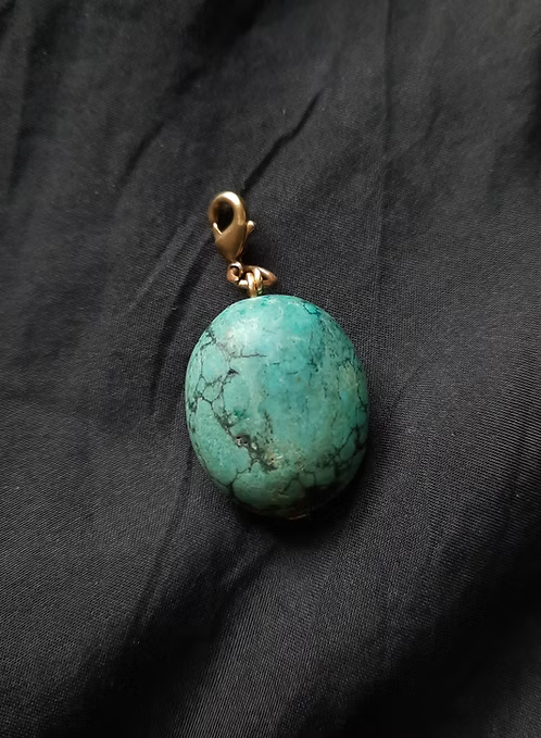 Turquoise Amulet Charm