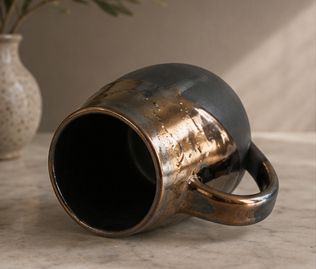 Black Sand | Ceramic Mug | Peter Black